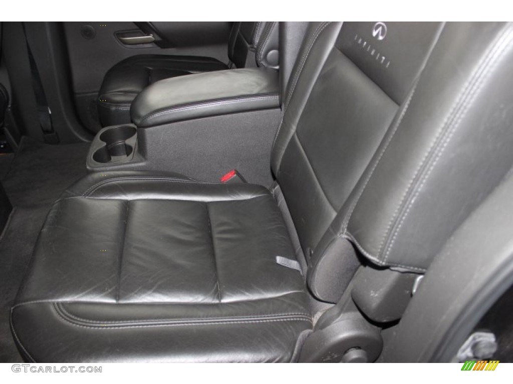 2007 QX 56 - Silver Graphite / Graphite Black photo #33
