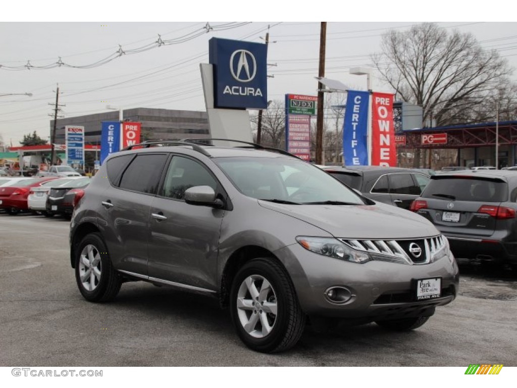 2010 Murano SL AWD - Platinum Graphite Metallic / Black photo #1