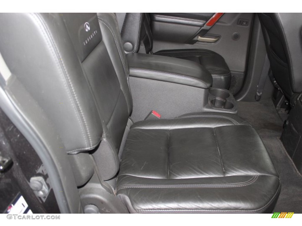 2007 QX 56 - Silver Graphite / Graphite Black photo #37