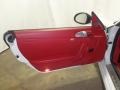 Carrera Red Natural Leather Door Panel Photo for 2012 Porsche 911 #90192821