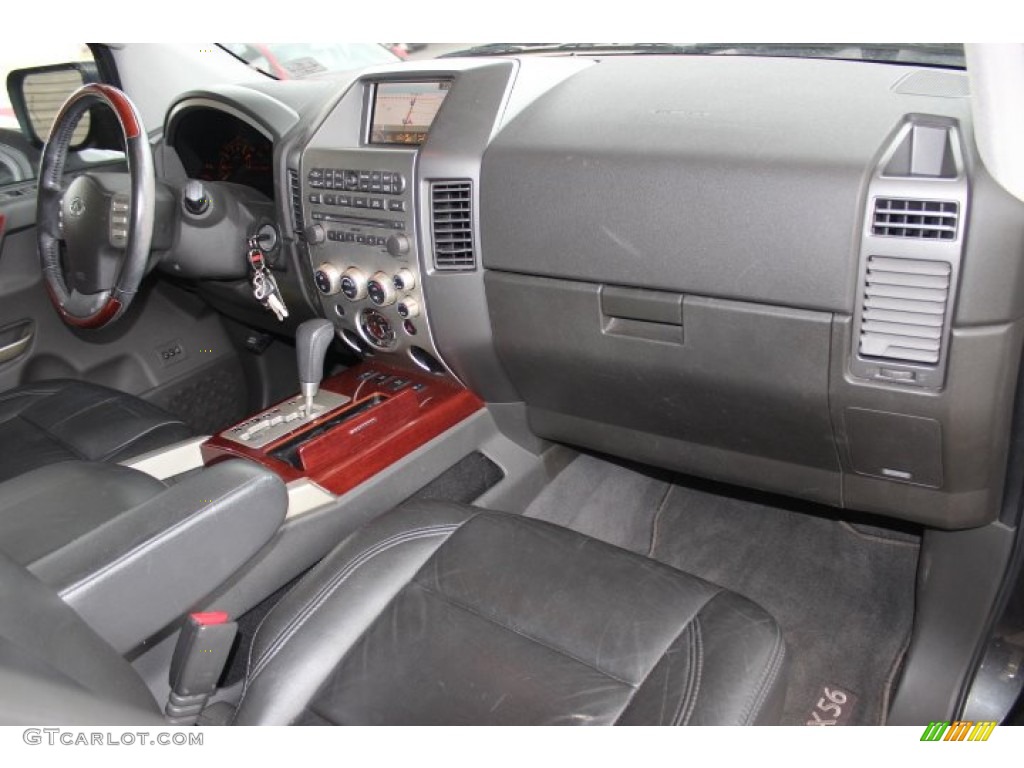 2007 QX 56 - Silver Graphite / Graphite Black photo #39