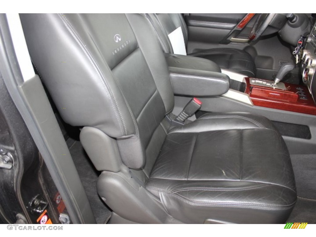 2007 QX 56 - Silver Graphite / Graphite Black photo #40