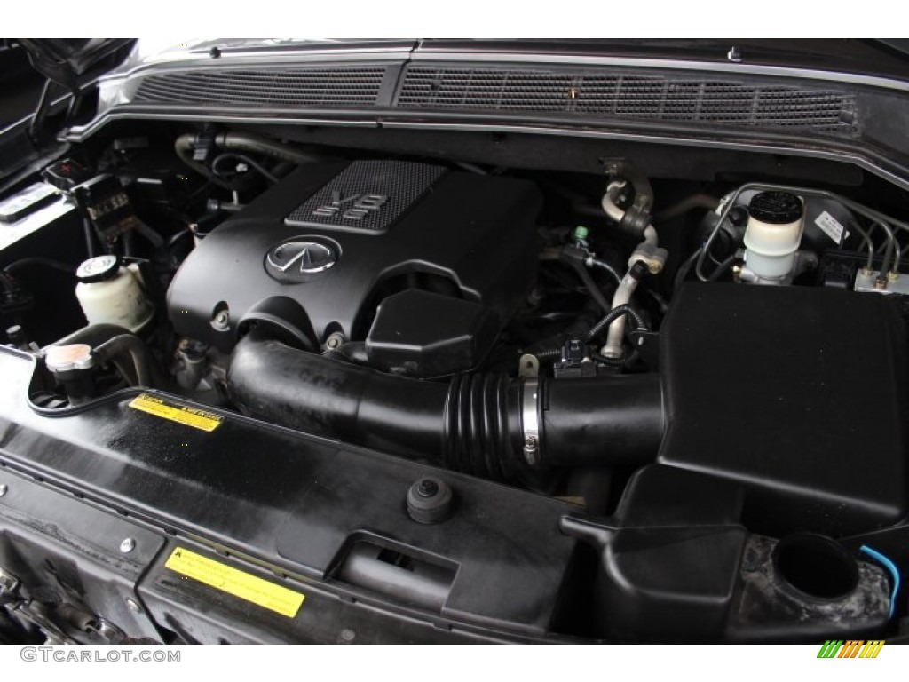 2007 QX 56 - Silver Graphite / Graphite Black photo #43