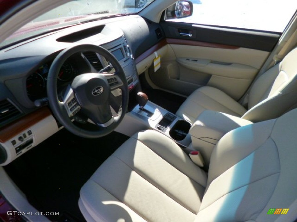 Ivory Interior 2014 Subaru Outback 2.5i Limited Photo #90193181
