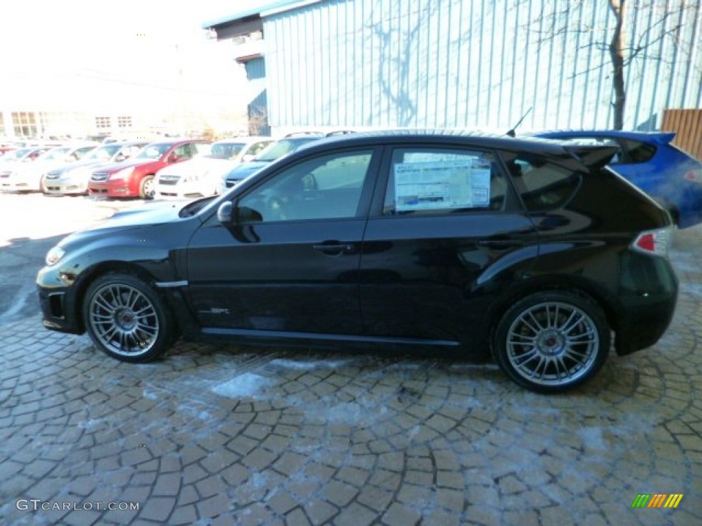 2014 Impreza WRX STi 5 Door - Crystal Black Silica / Black photo #4