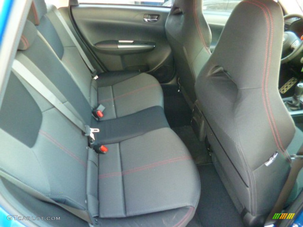 2014 Subaru Impreza WRX Premium 5 Door Rear Seat Photo #90193985