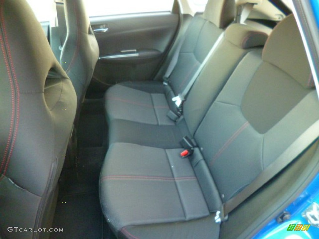 2014 Subaru Impreza WRX Premium 5 Door Rear Seat Photos
