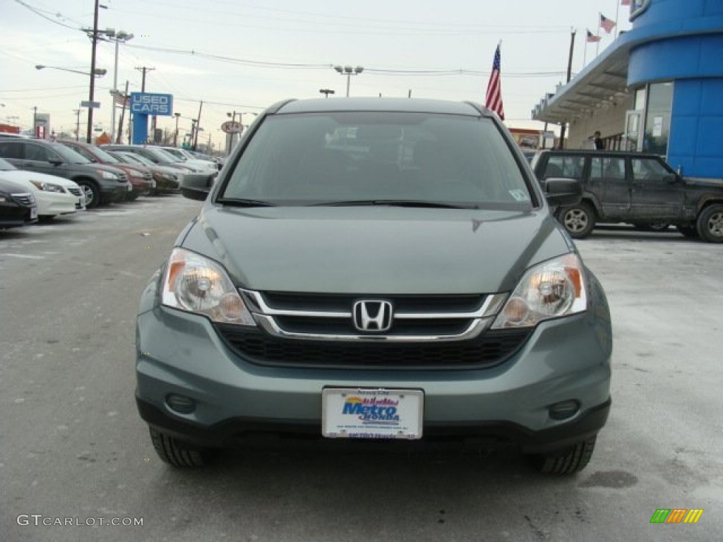 2011 CR-V SE 4WD - Opal Sage Metallic / Ivory photo #2