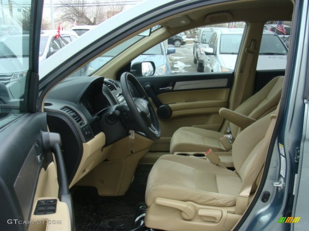 2011 CR-V SE 4WD - Opal Sage Metallic / Ivory photo #8