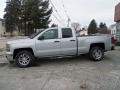 2014 Silver Ice Metallic Chevrolet Silverado 1500 LT Double Cab 4x4  photo #6