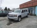 2014 Silver Ice Metallic Chevrolet Silverado 1500 LT Double Cab 4x4  photo #7