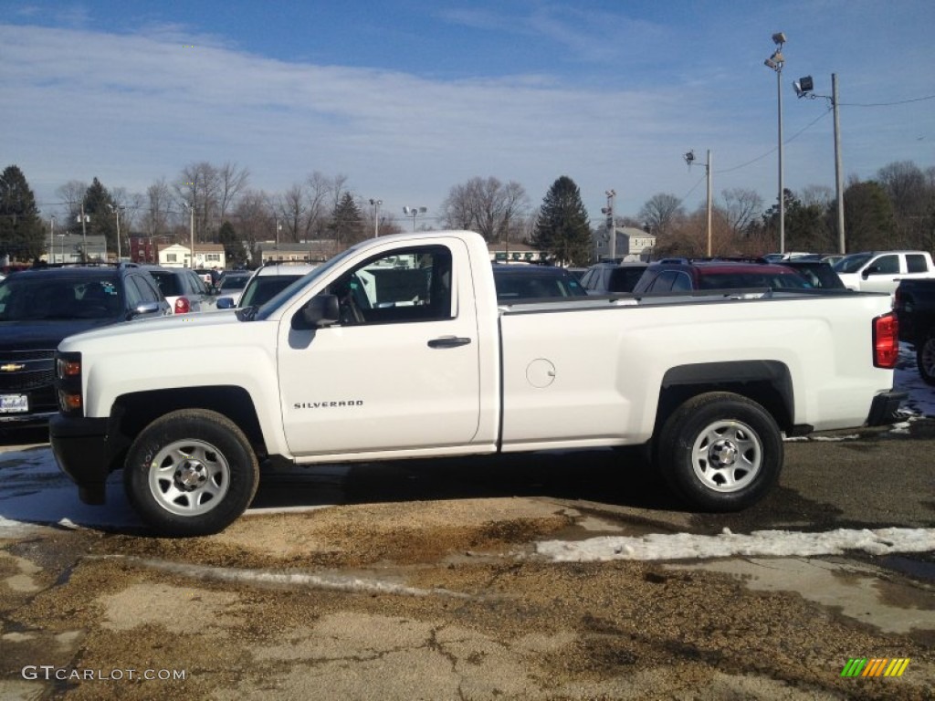 2014 Silverado 1500 High Country Crew Cab - Summit White / Jet Black/Dark Ash photo #3