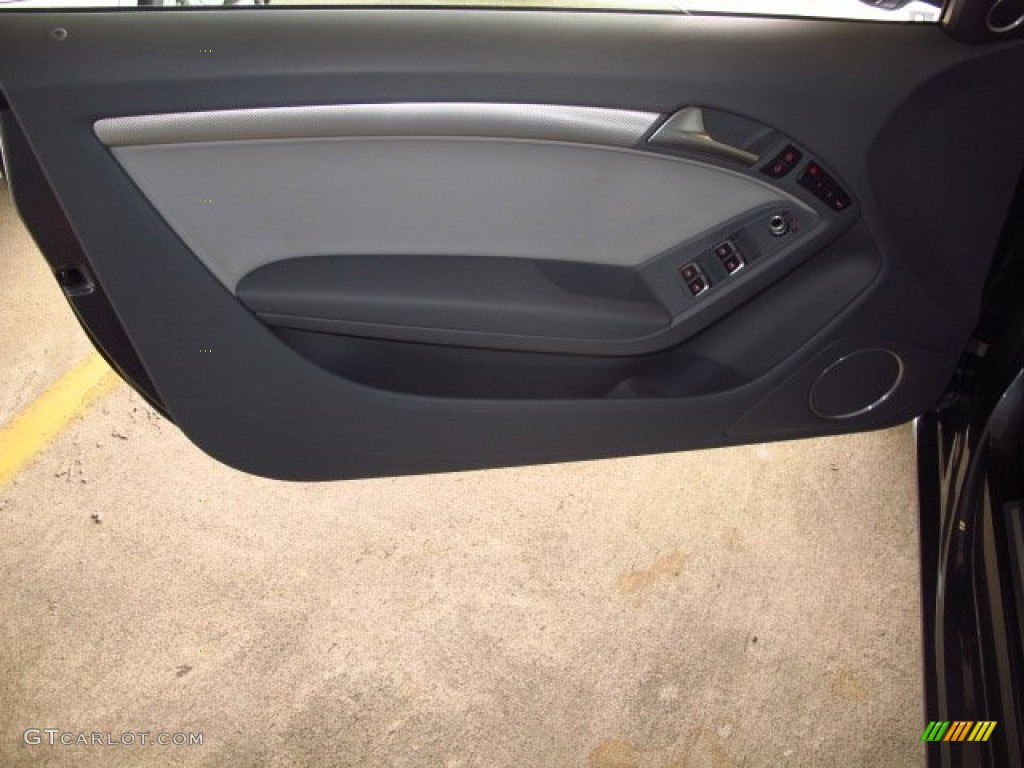 2014 A5 2.0T quattro Cabriolet - Monsoon Gray Metallic / Titanium Gray photo #8