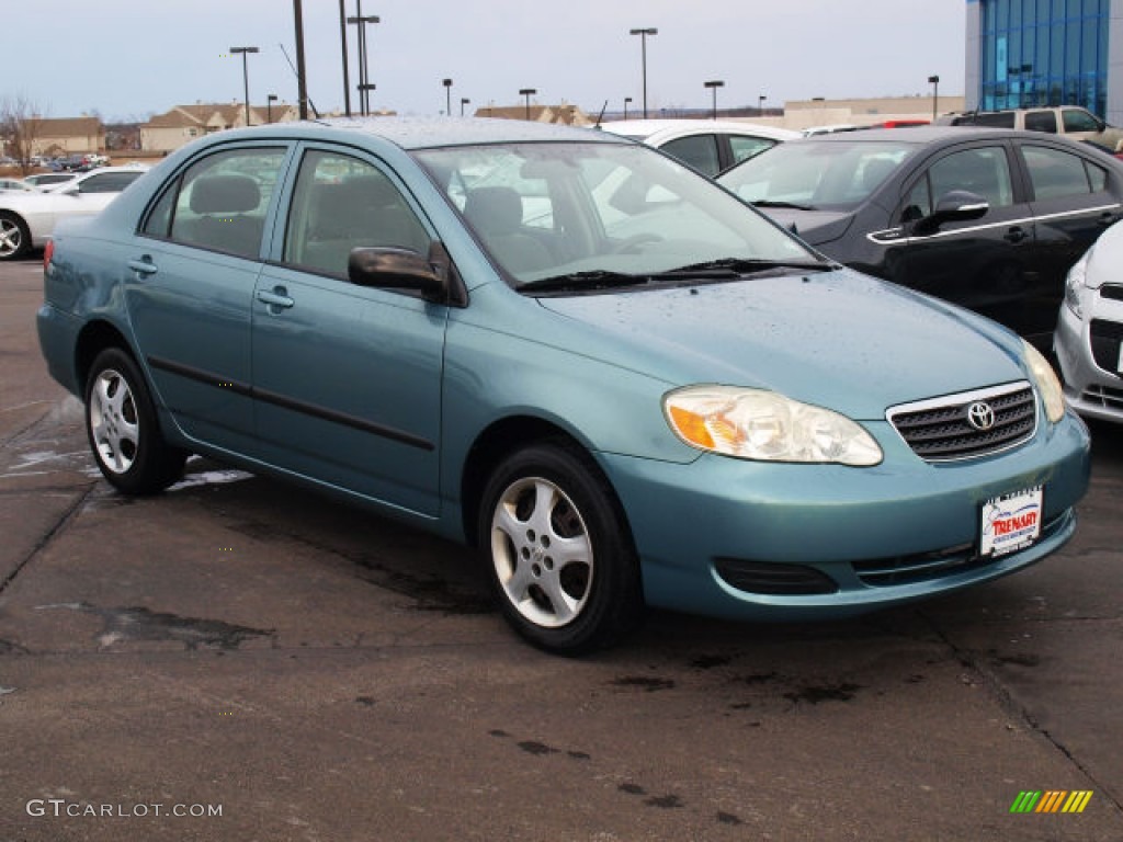 2005 Corolla CE - Cactus Mica / Light Gray photo #2