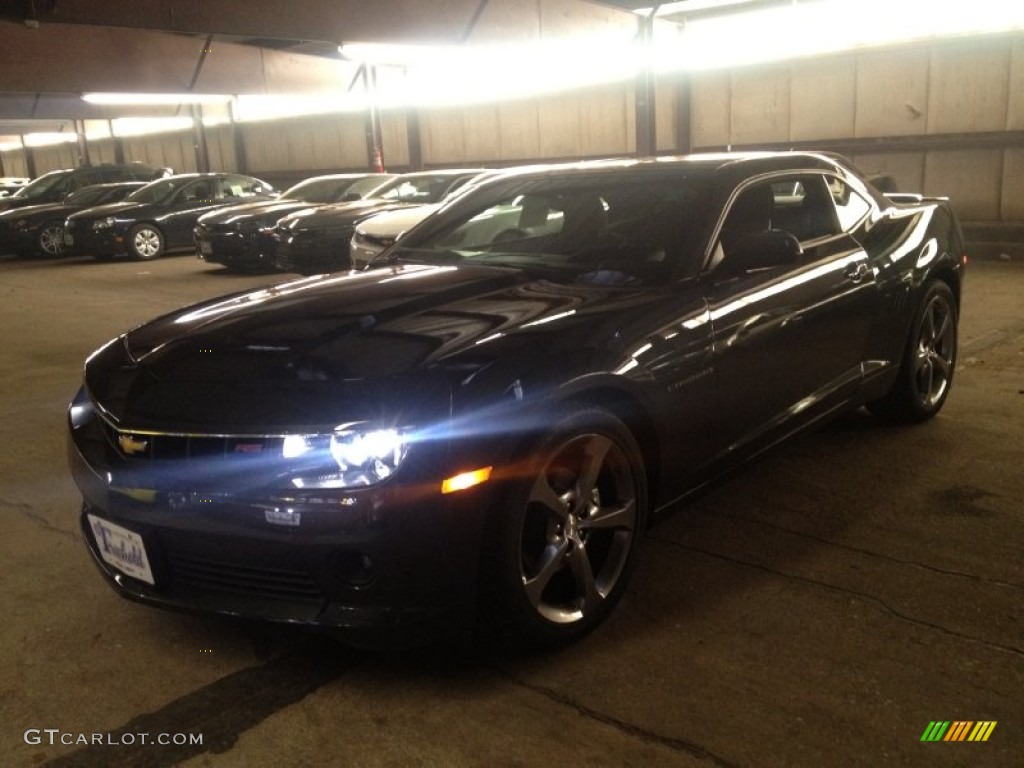 2014 Camaro LT Coupe - Ashen Gray Metallic / Black photo #1