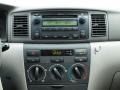 2005 Toyota Corolla Light Gray Interior Controls Photo