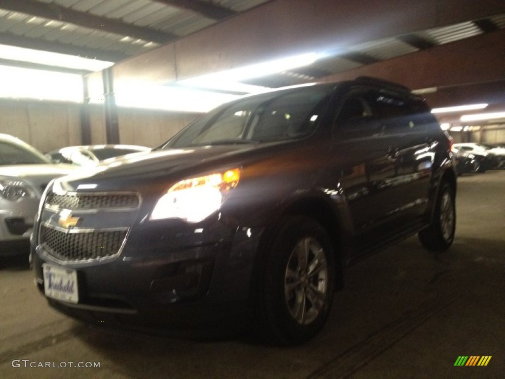 2014 Equinox LT - Atlantis Blue Metallic / Jet Black photo #1