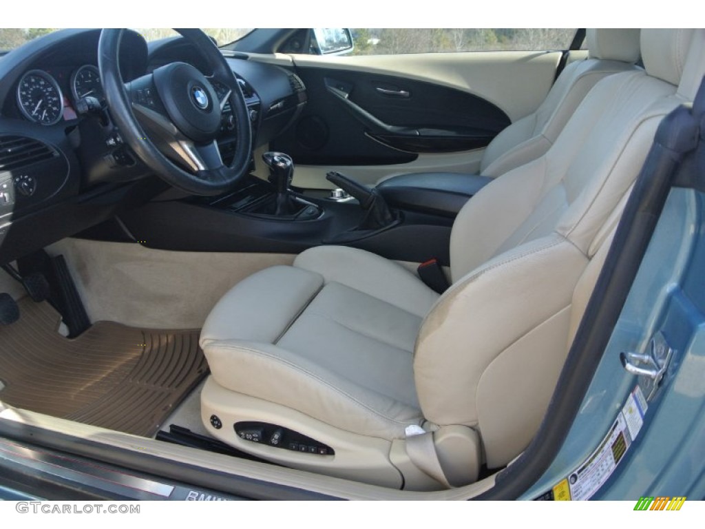 2007 6 Series 650i Convertible - Atlantic Blue Metallic / Cream Beige photo #8