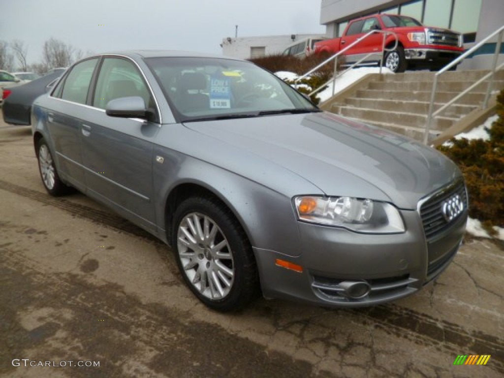 Quartz Gray Metallic 2006 Audi A4 2.0T quattro Sedan Exterior Photo #90197177