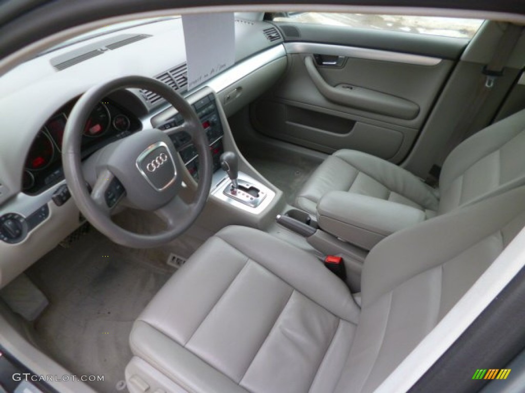 Platinum Interior 2006 Audi A4 2.0T quattro Sedan Photo #90197489