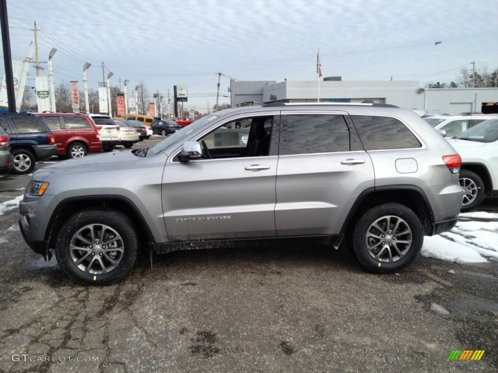 2014 Grand Cherokee Limited 4x4 - Billet Silver Metallic / Morocco Black photo #3