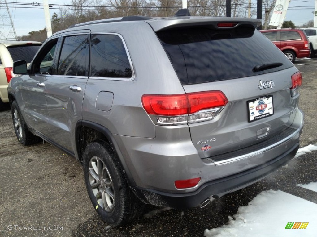 2014 Grand Cherokee Limited 4x4 - Billet Silver Metallic / Morocco Black photo #4