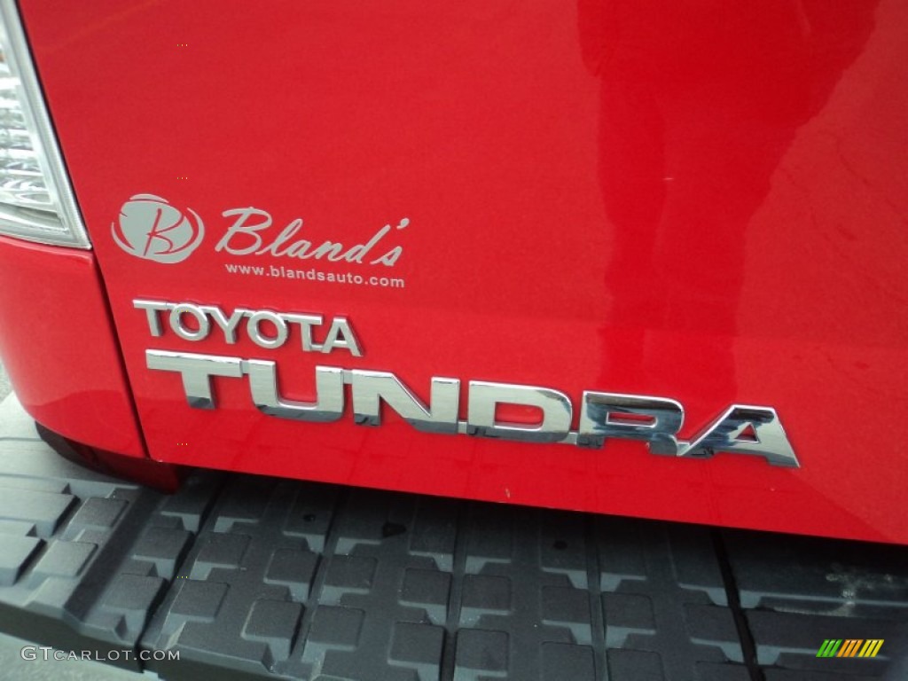 2011 Tundra SR5 Double Cab 4x4 - Radiant Red / Graphite Gray photo #31