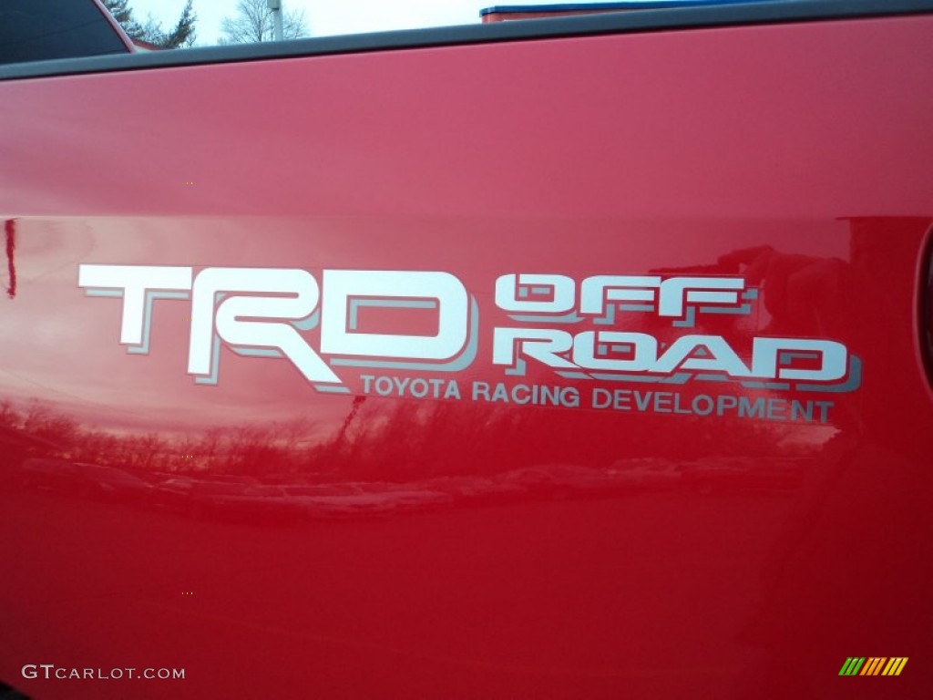 2011 Tundra SR5 Double Cab 4x4 - Radiant Red / Graphite Gray photo #35