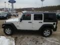 Stone White - Wrangler Unlimited X 4x4 Photo No. 5