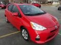 2012 Absolutely Red Toyota Prius c Hybrid Two  photo #21
