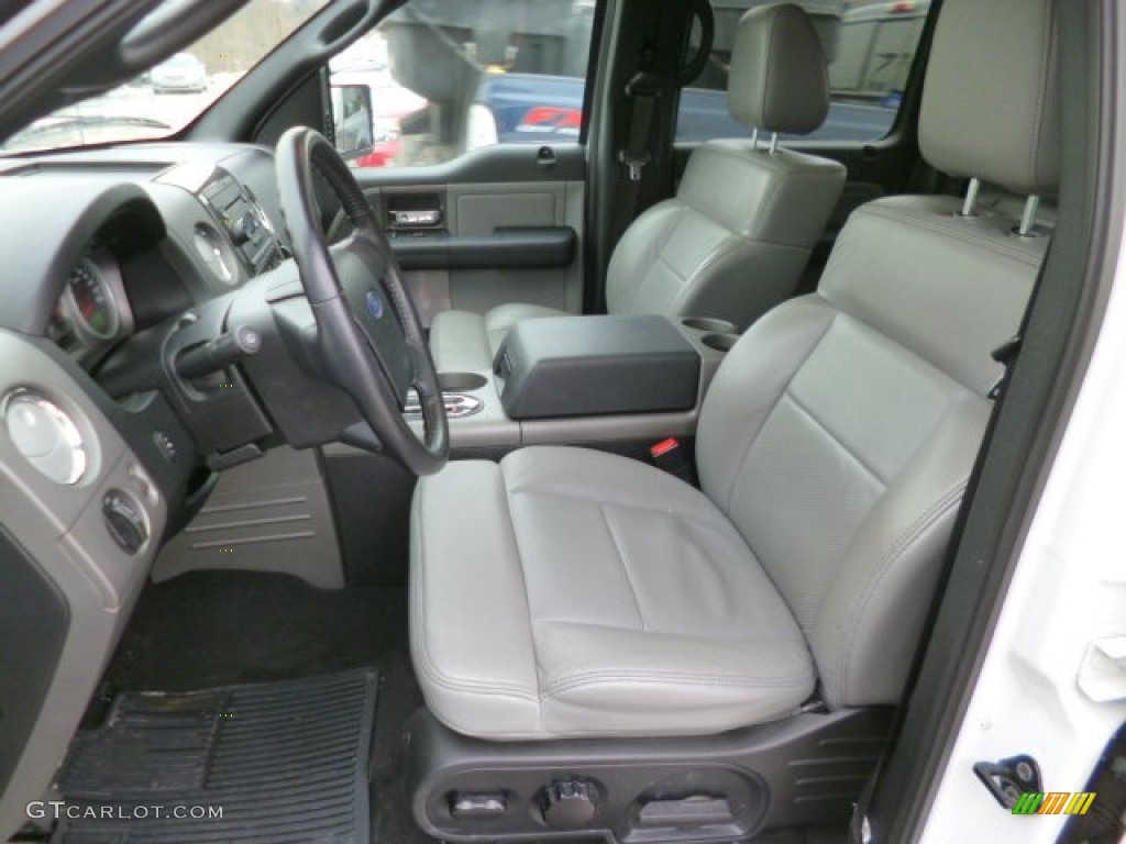 2005 Ford F150 FX4 SuperCrew 4x4 Front Seat Photo #90200348