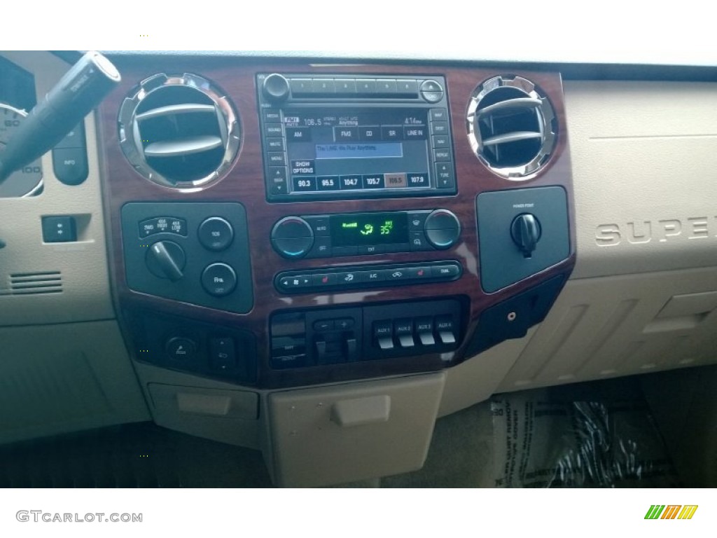 2008 F450 Super Duty King Ranch Crew Cab 4x4 Dually - Black / Chaparral Leather photo #10
