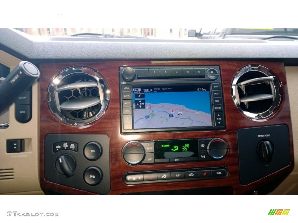 2008 F450 Super Duty King Ranch Crew Cab 4x4 Dually - Black / Chaparral Leather photo #11
