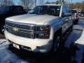 2014 White Diamond Tricoat Chevrolet Silverado 1500 High Country Crew Cab 4x4  photo #1