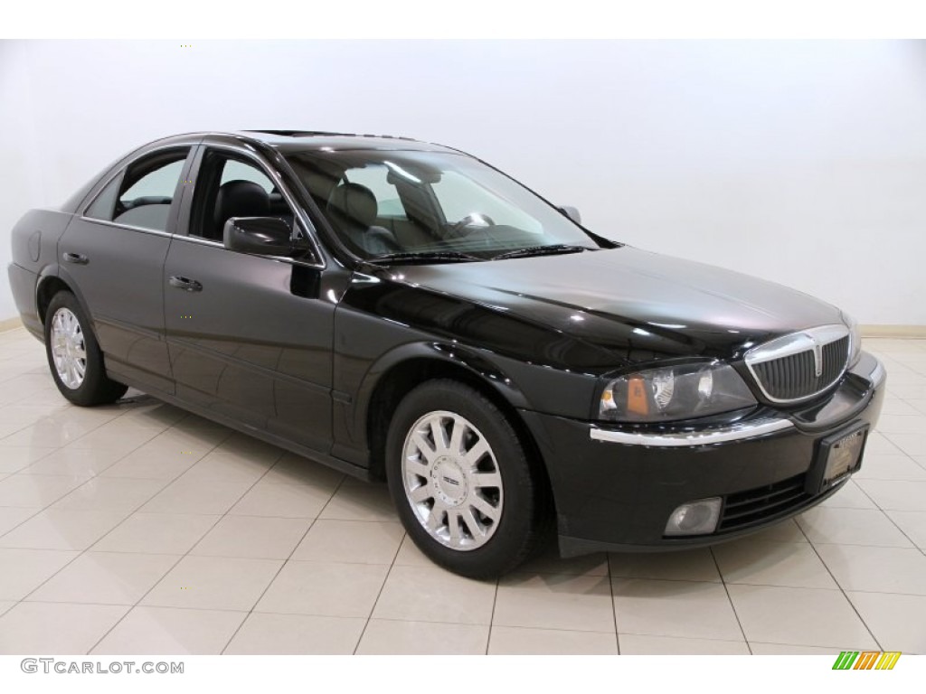 Black Clearcoat Lincoln LS