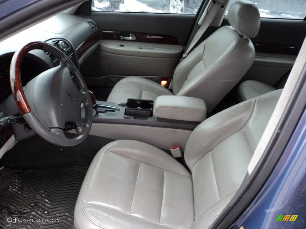 2000 LS V6 - Graphite Blue Metallic / Medium Parchment photo #5