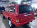 2000 Flame Red Jeep Cherokee Limited 4x4  photo #4