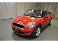 Chili Red 2010 Mini Cooper S Convertible