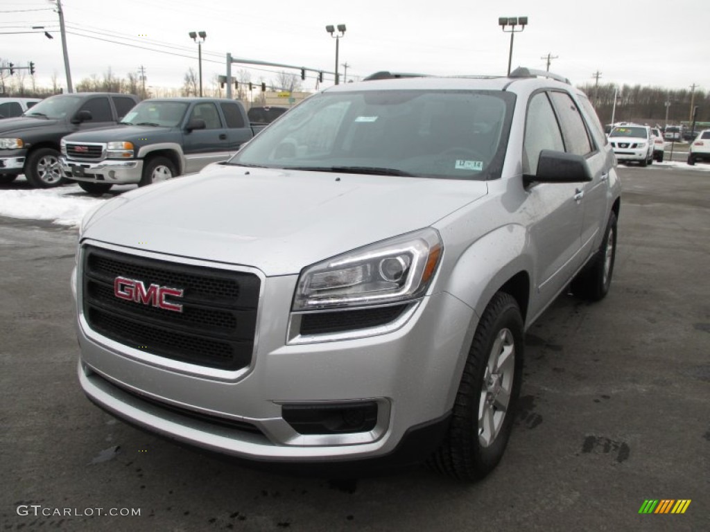 2014 Acadia SLE AWD - Quicksilver Metallic / Ebony photo #3