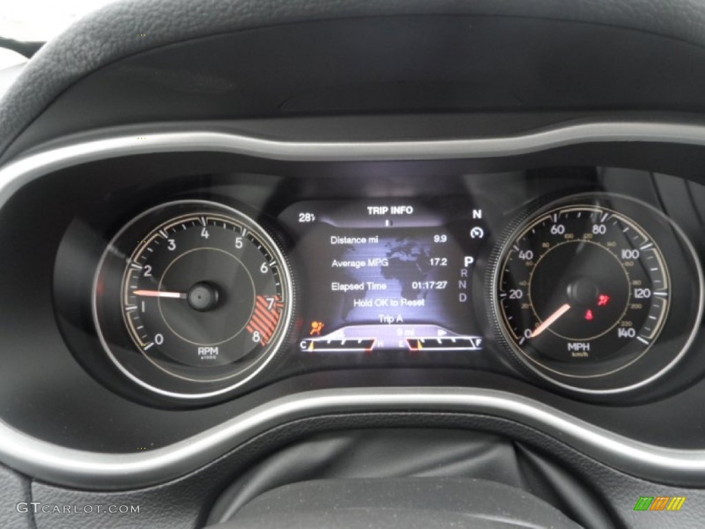 2014 Jeep Cherokee Trailhawk 4x4 Gauges Photo #90203567