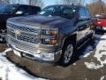 2014 Brownstone Metallic Chevrolet Silverado 1500 LTZ Double Cab 4x4  photo #1