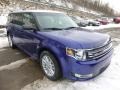 2014 Deep Impact Blue Ford Flex SEL AWD  photo #1