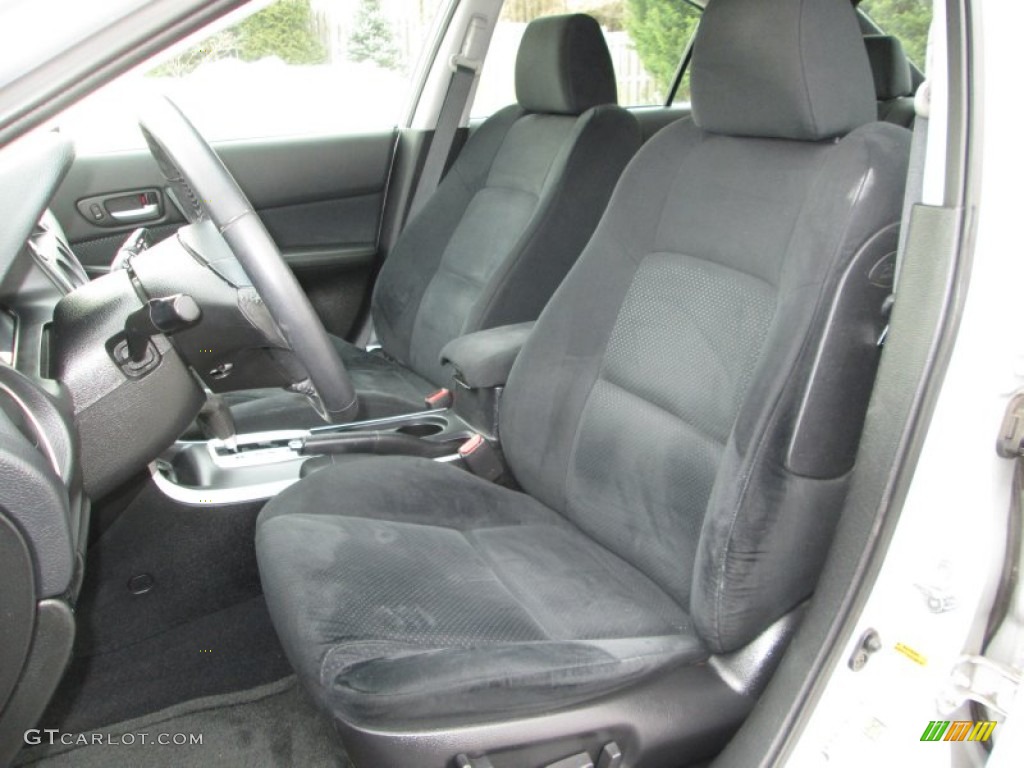 Black Interior 2007 Mazda MAZDA6 i Sport Sedan Photo #90205289
