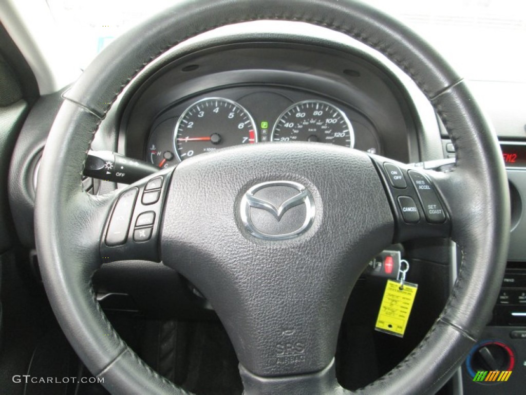 2007 Mazda MAZDA6 i Sport Sedan Steering Wheel Photos
