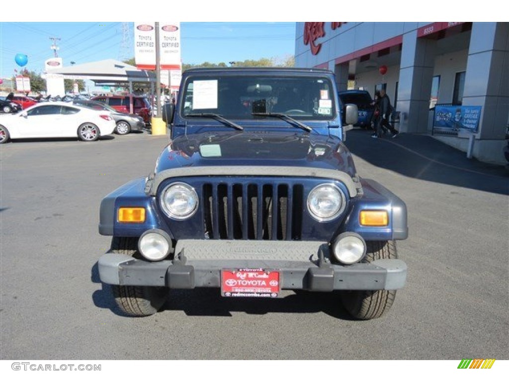 2006 Wrangler Rubicon 4x4 - Midnight Blue Pearl / Dark Slate Gray photo #2