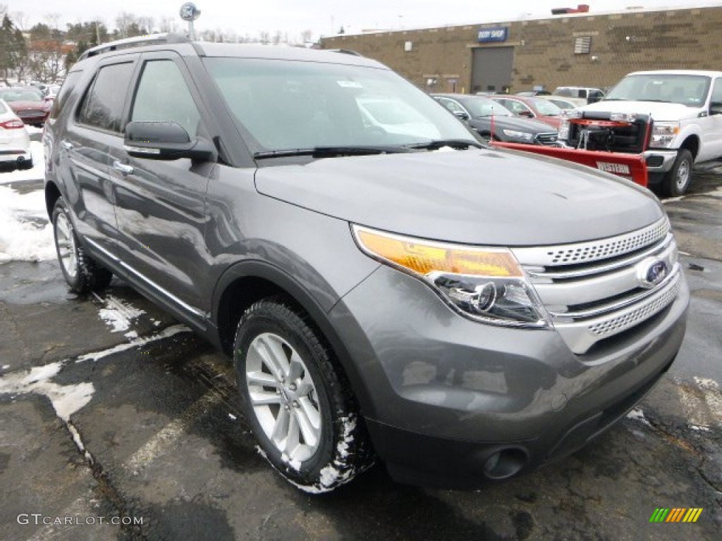 2014 Explorer XLT 4WD - Sterling Gray / Charcoal Black photo #1