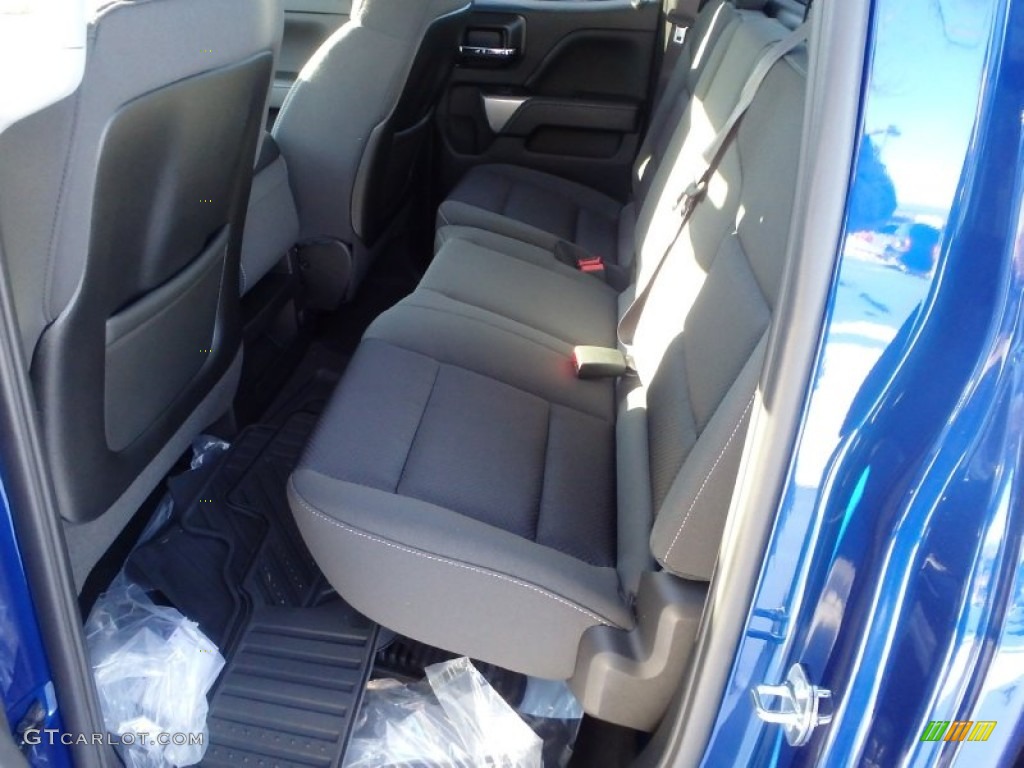 2014 Silverado 1500 LT Double Cab 4x4 - Blue Topaz Metallic / Jet Black photo #4