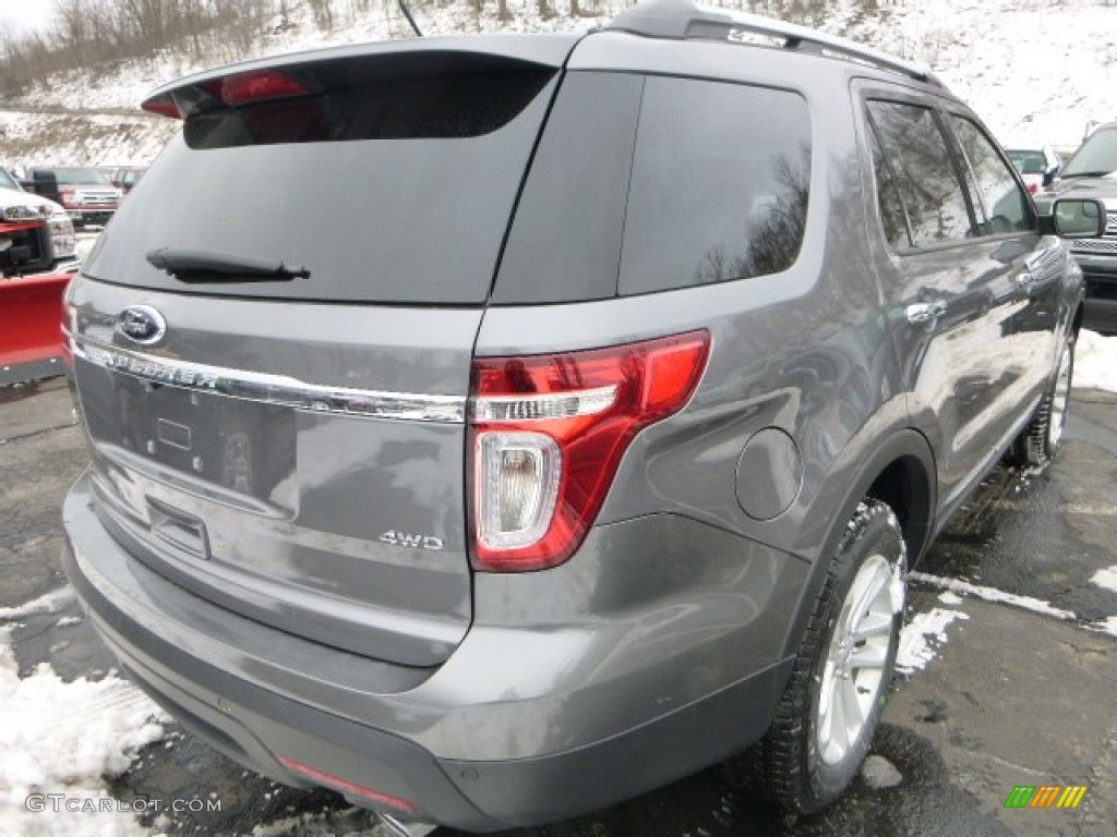 2014 Explorer XLT 4WD - Sterling Gray / Charcoal Black photo #2