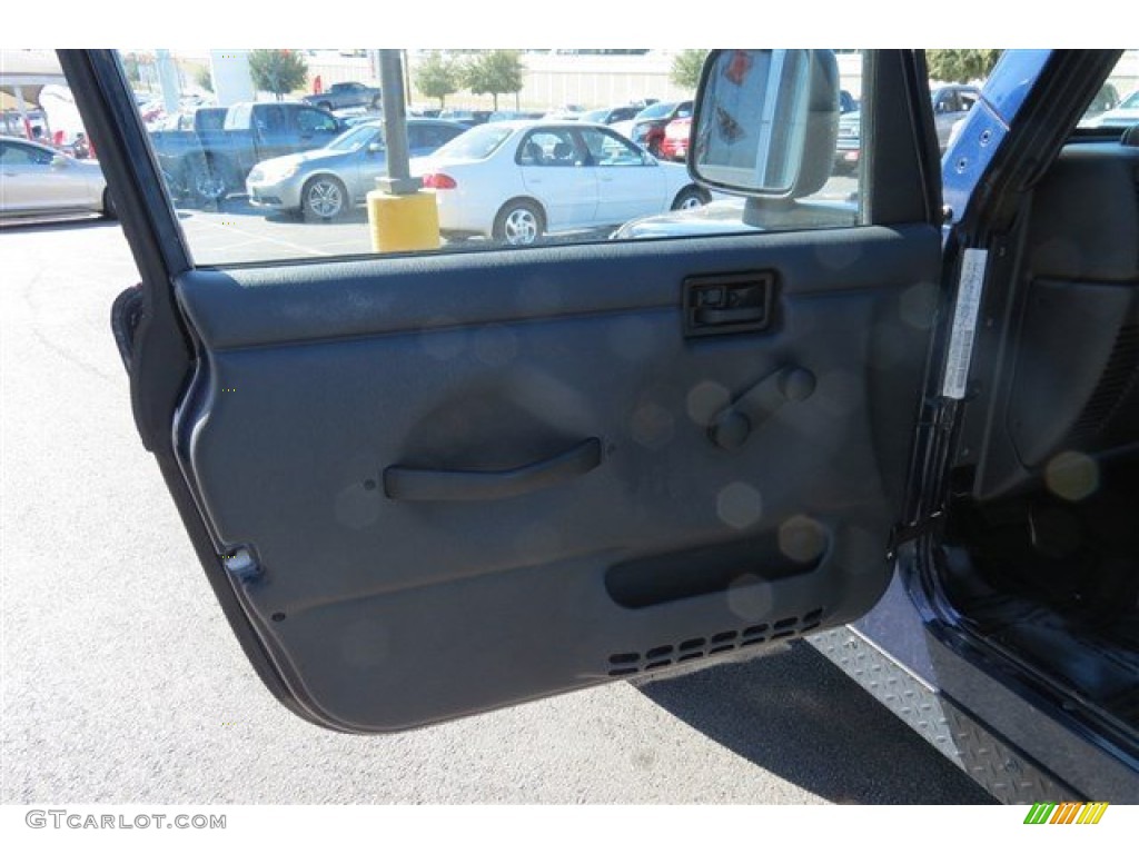 2006 Wrangler Rubicon 4x4 - Midnight Blue Pearl / Dark Slate Gray photo #10