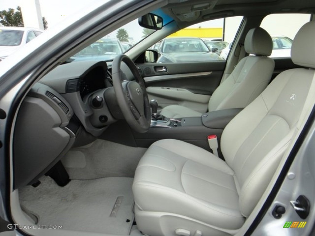 2012 Infiniti G 37 Journey Sedan Front Seat Photo #90206024